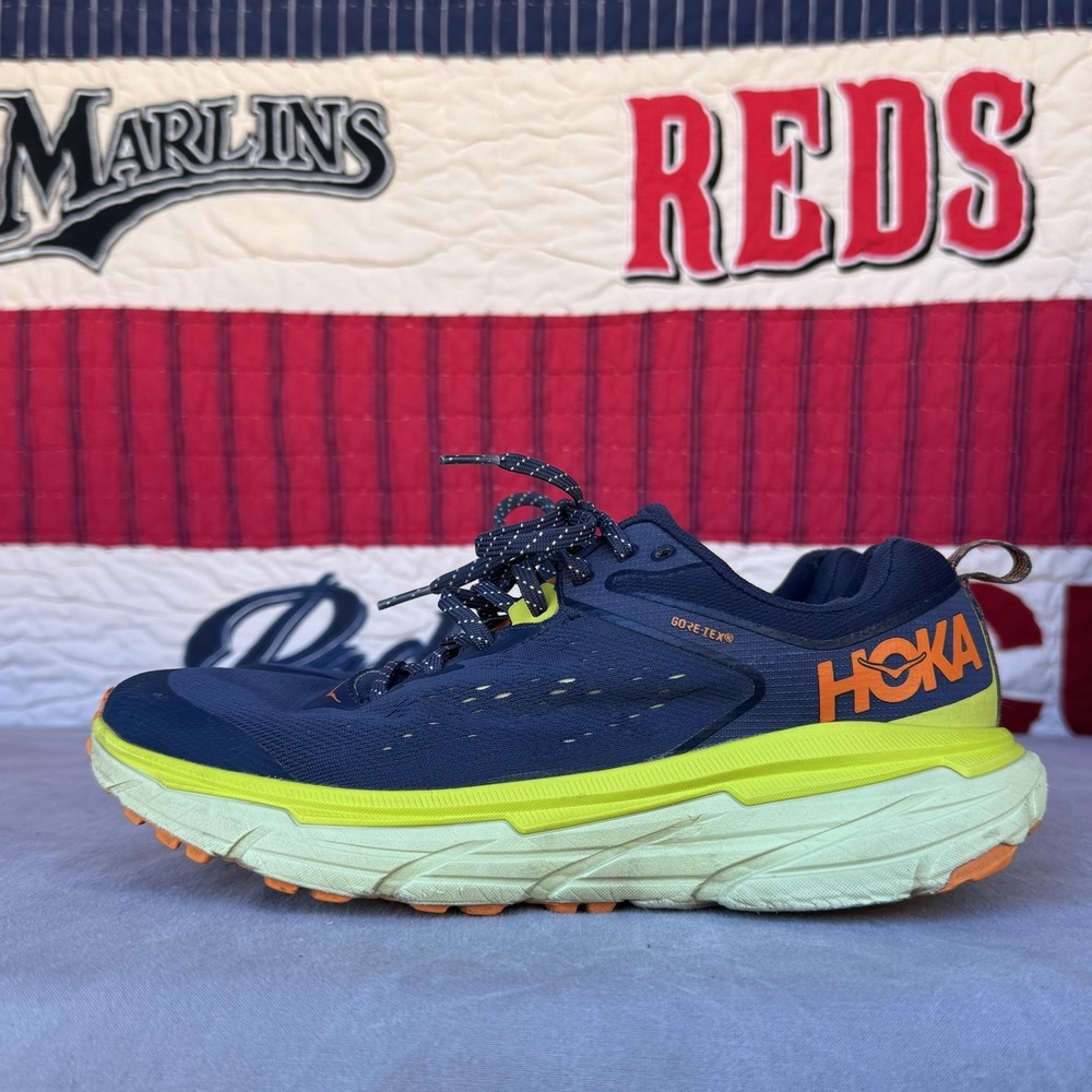 Size 9.5 - Hoka Challenger ATR 6 GTX 9.5 Mens Blue 1116876 OSBT
